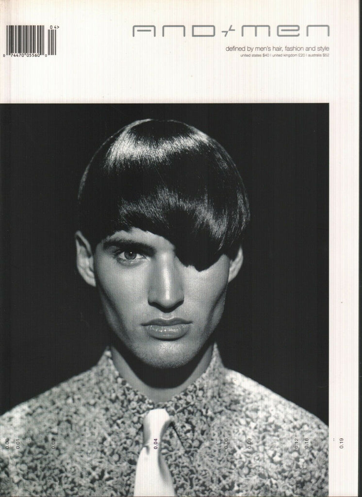 And Men Hair Style Fashion Magazine #4 Steven Murray Kyoko Homma 021920AME