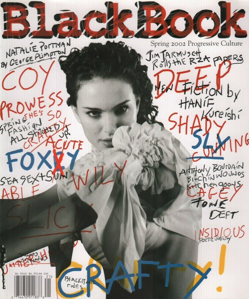 Black Book Magazine Spring 2002 Natalie Portman Jim Jarmus 101119AME