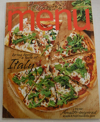 Wegmans Menu Magazine Bring Home a Slice Of Italy Fall 2011 072715R