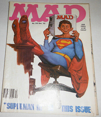 MAD Magazine Superman III December 1983 081214R