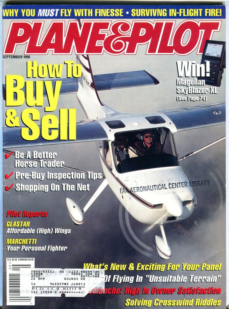 Plane & Pilot Magazine September 1996 Glastar EX w/ML FAA Library 101916jhe