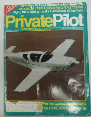 Private Pilot Magazine Slick Glasair III July 1990 FAL 060515R2