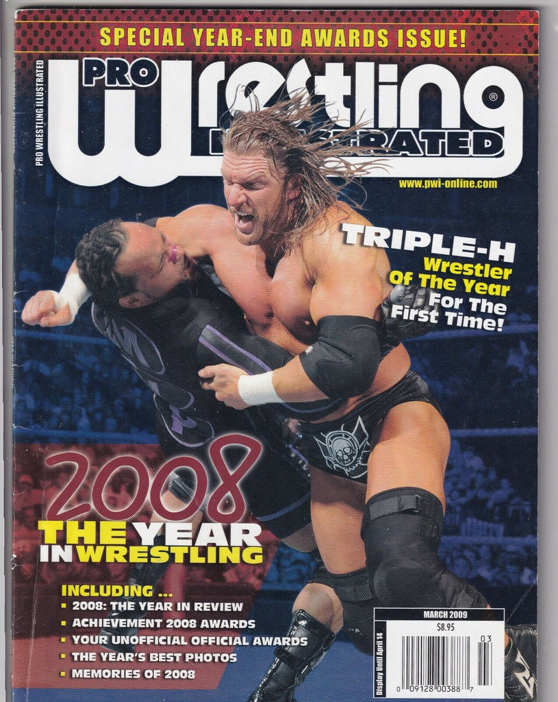 Pro Wrestling Illustrated Triple H & MVP Awards Special March 2009 061819nonr