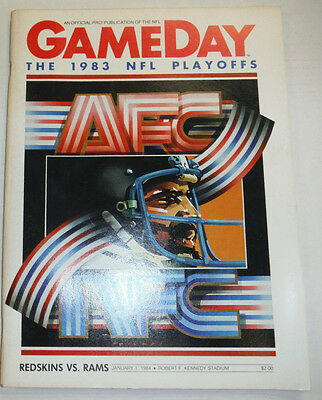 Gameday Magazine AFC Vs NFC January 1984 121714R