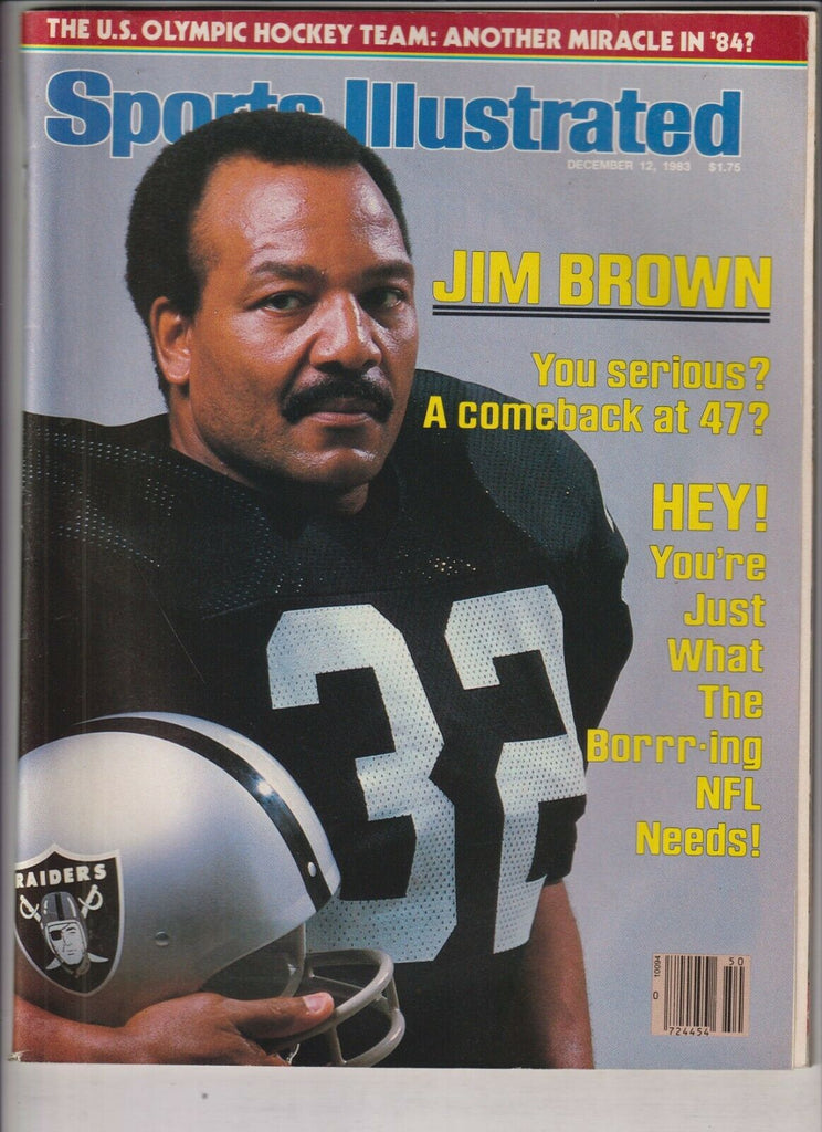 Sports Illustrated Jim Brown US Olympics December 12, 1983 021420nonr