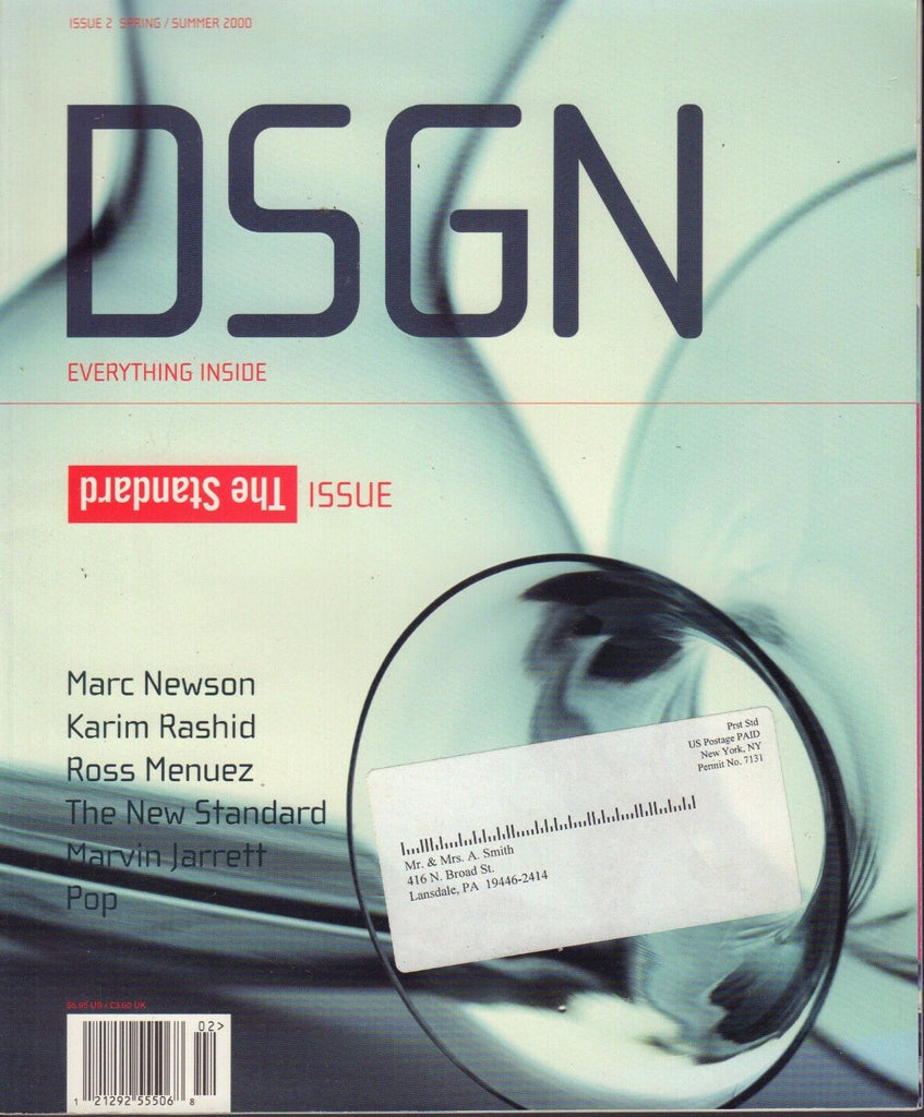 DSGN Magazine Spring/Summer 2000 Marc Newsom 090917nonjhe