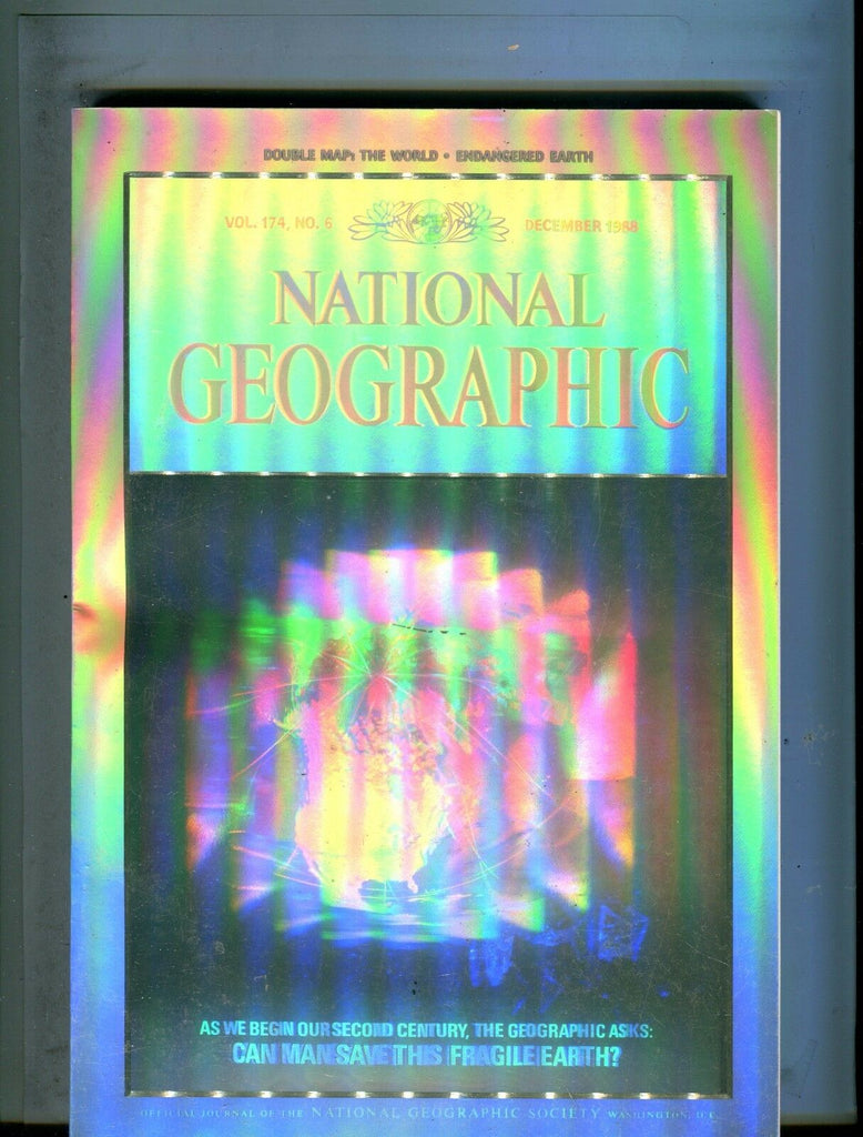 National Geographic Magazine December 1988 Earth EX No ML 050917nonjhe