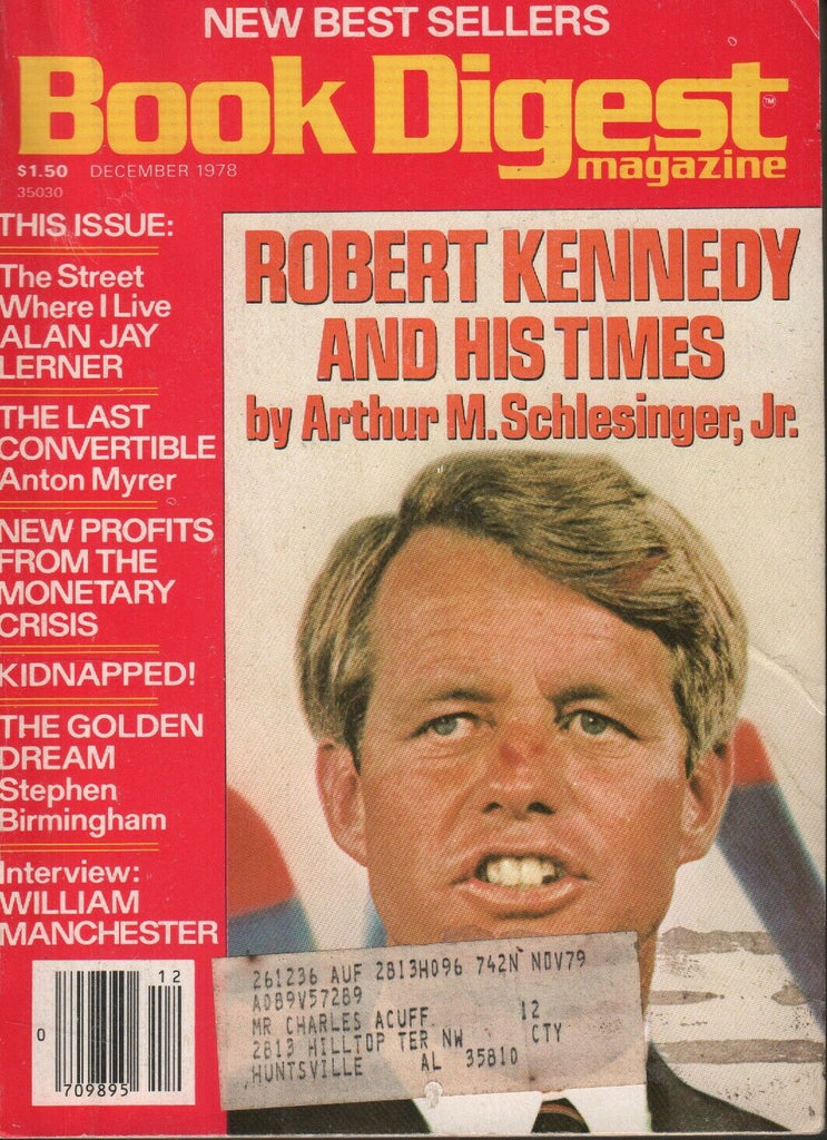 Book Digest Magazine December 1978 Robert Kennedy w/ML 061719AME