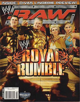 WWE Raw January 2006 Royal Rumble Vince Mcmahon VG 032916DBE