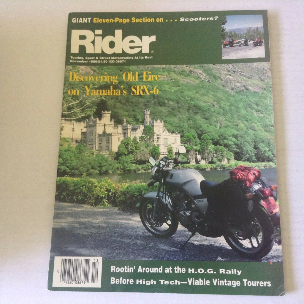 Rider Magazine Yamaha SRX-6 HOG Rally December 1986 060117nonrh3