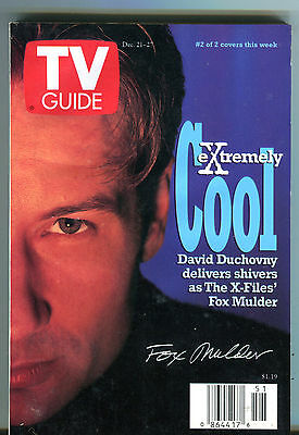 TV Guide Magazine December 21-27 1996 David Duchovny Cover #2 EX 050916jhe
