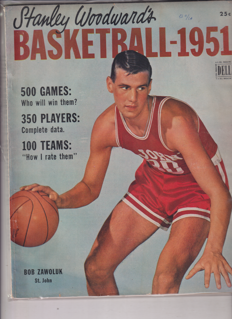 Stanley Woodward's Basketball Mag Bob Zawoluk 1951 122719nonr