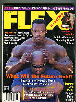 Flex Magazine September 1996 Paul Dillett Shawn Ray EX 073016jhe