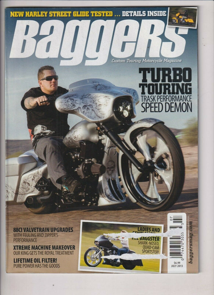 Baggers Motorcycle Mag Turbo Touring Valvetrain Upgrades July 2013 112219nonr