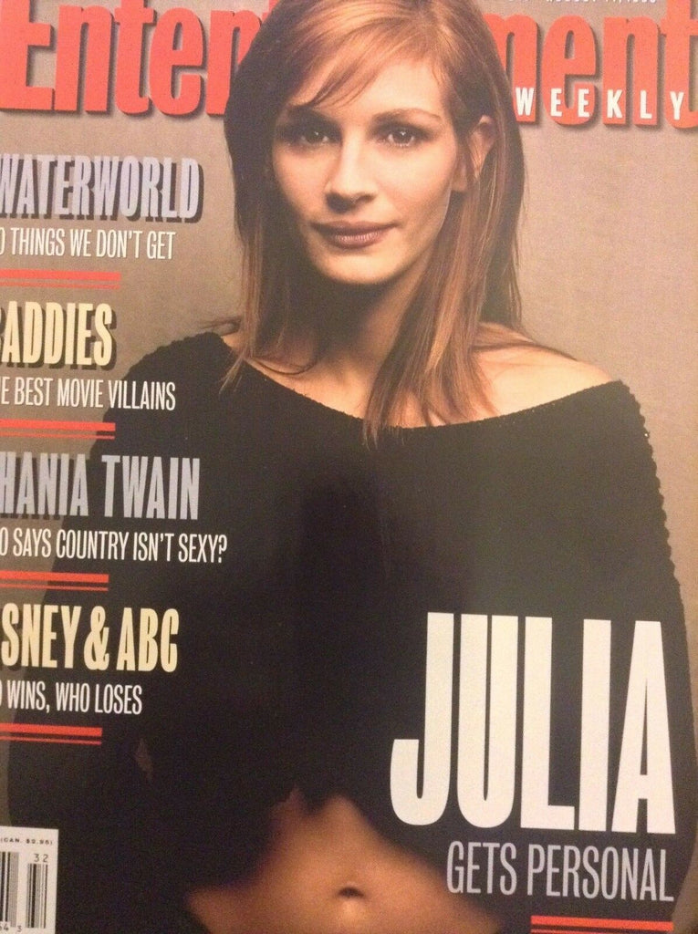 Entertainment Weekly Magazine Julia Roberts Waterworld August 1995 080218nonrh