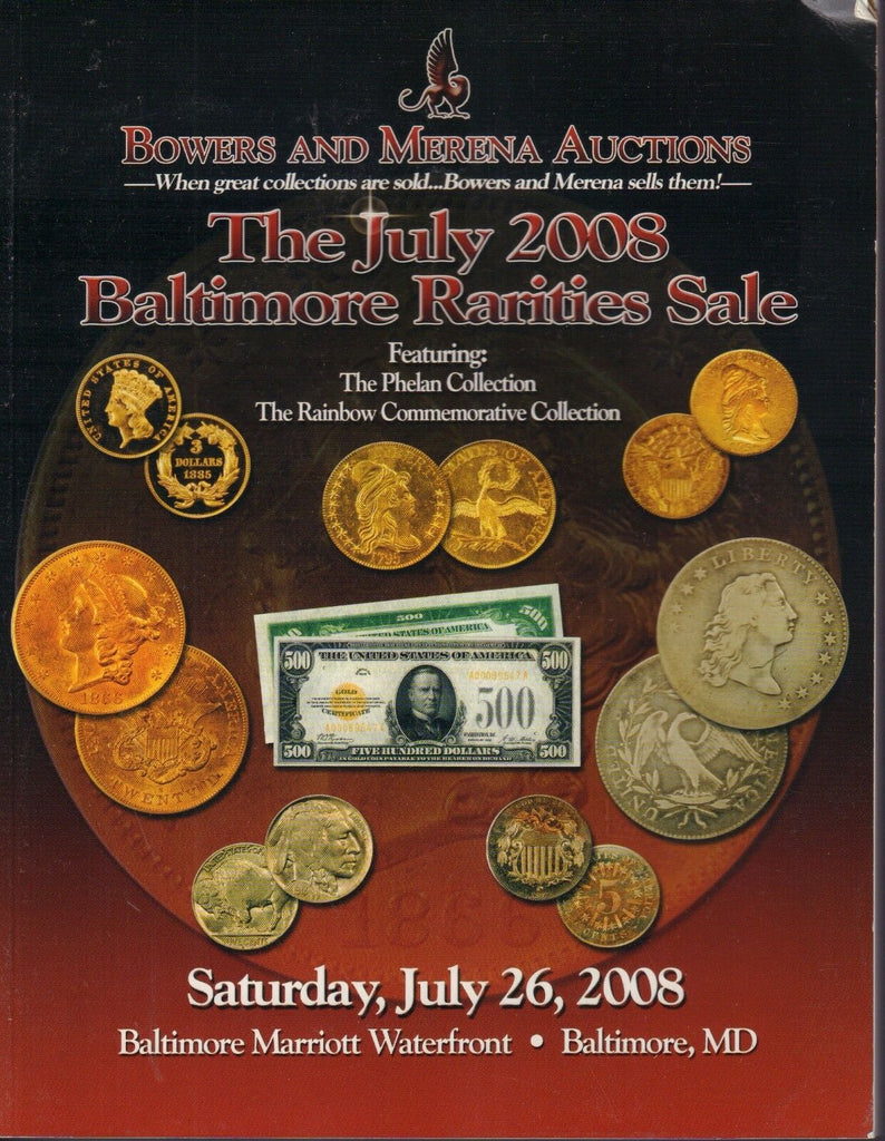 Bowers And Merena Auction Catalog 2008 Baltimore Rarities Sale 080417nonjhe