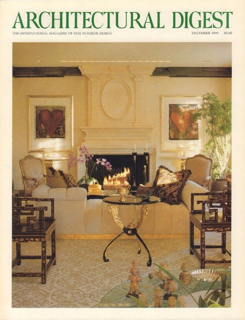 Architectural Digest December 1991 Mary Tyler Moore 021717DBE