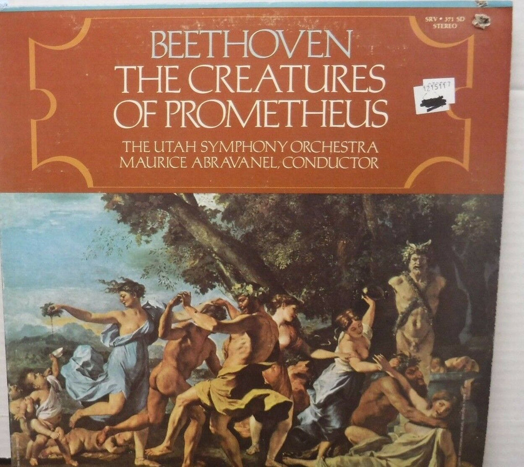 Beethoven The Creatures of Prometheus Maurice Abravanel 33RPM 012217LLE