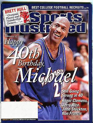 Sports Illustrated Magazine February 17 2003 Michael Jordan EX 022516jhe