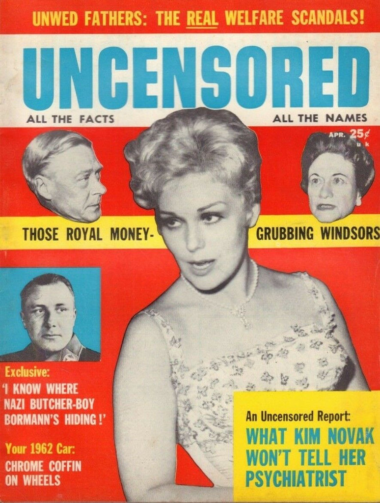Uncensored April 1962 Kim Novak Don Farruco Raul Rognes 012519DBE