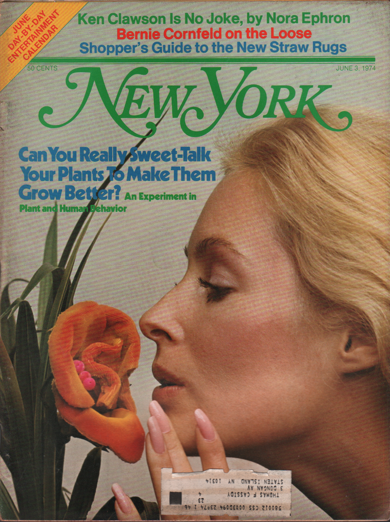 New York June 3 1974 Ken Clawson Nora Ephron 061720AME