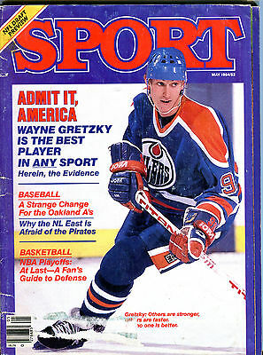 Sport Magazine May 1984 Wayne Gretzky Oilers VGEX 060216jhe