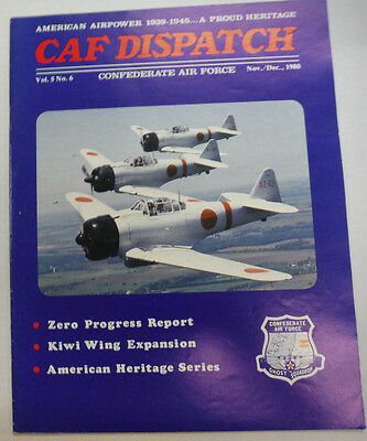 CAF Dispatch Magazine Zero Progress Report & Kiwi Wing December 1980 050415R