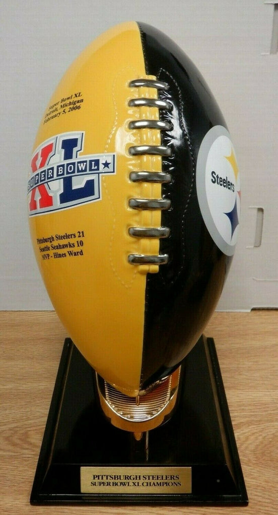 Pittsburgh Steelers Super Bowl XL Champions Danbury Mint Ceramic 1:1 121619DBS2