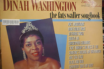 Dinah Washington The Fats Waller Songbook 33RPM 051616 TLJ