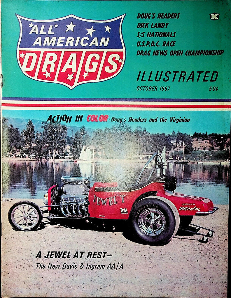 All American Drags October 1967 Davis & Ingram AA A Dick Landy 050620DBE