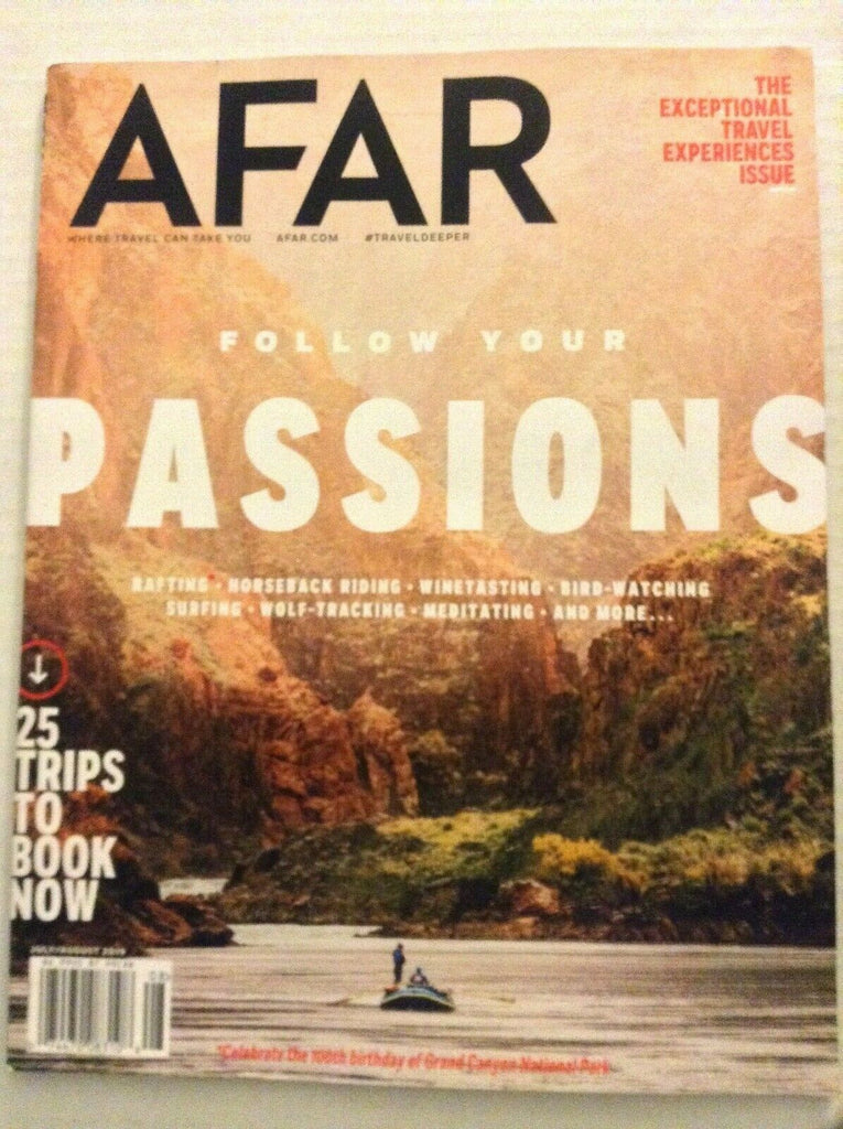 Afar Magazine Follow Your Passions July/August 2019 082419nonrh