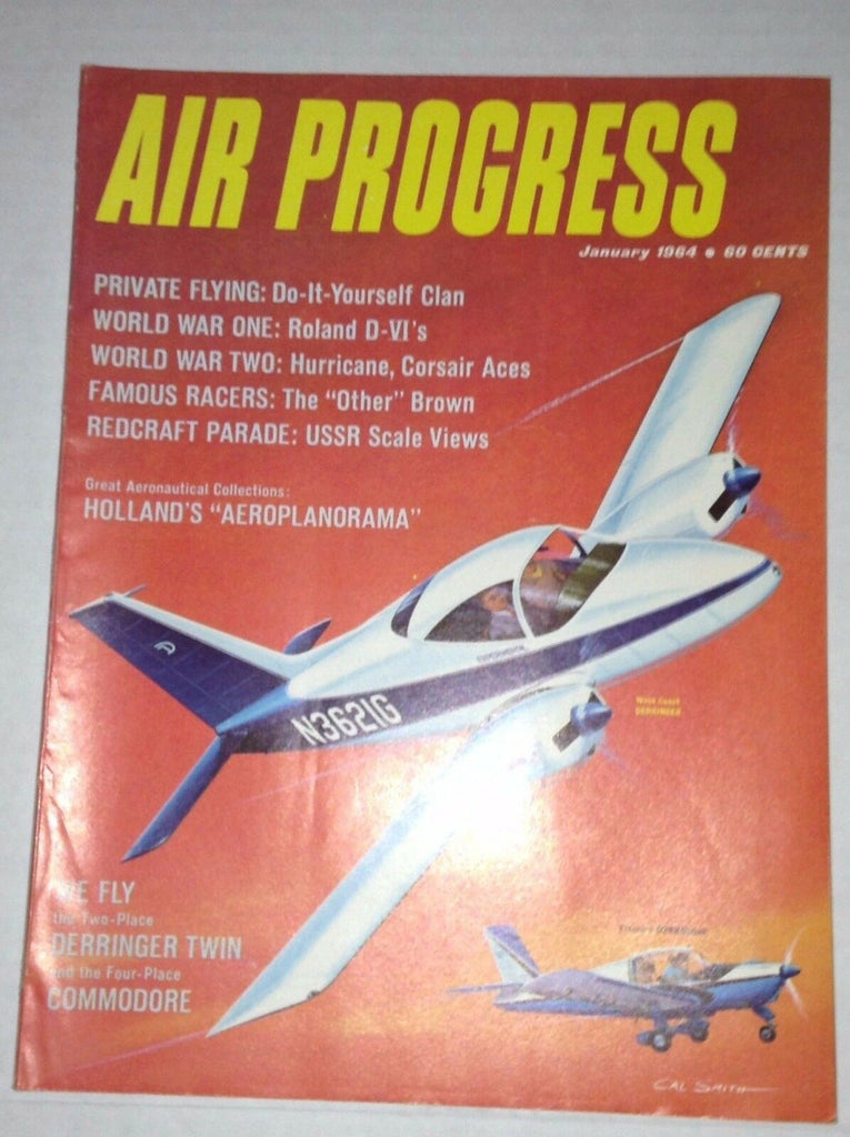 Air Progress Magazine Holland's Aeroplanorama January 1964 010217RH