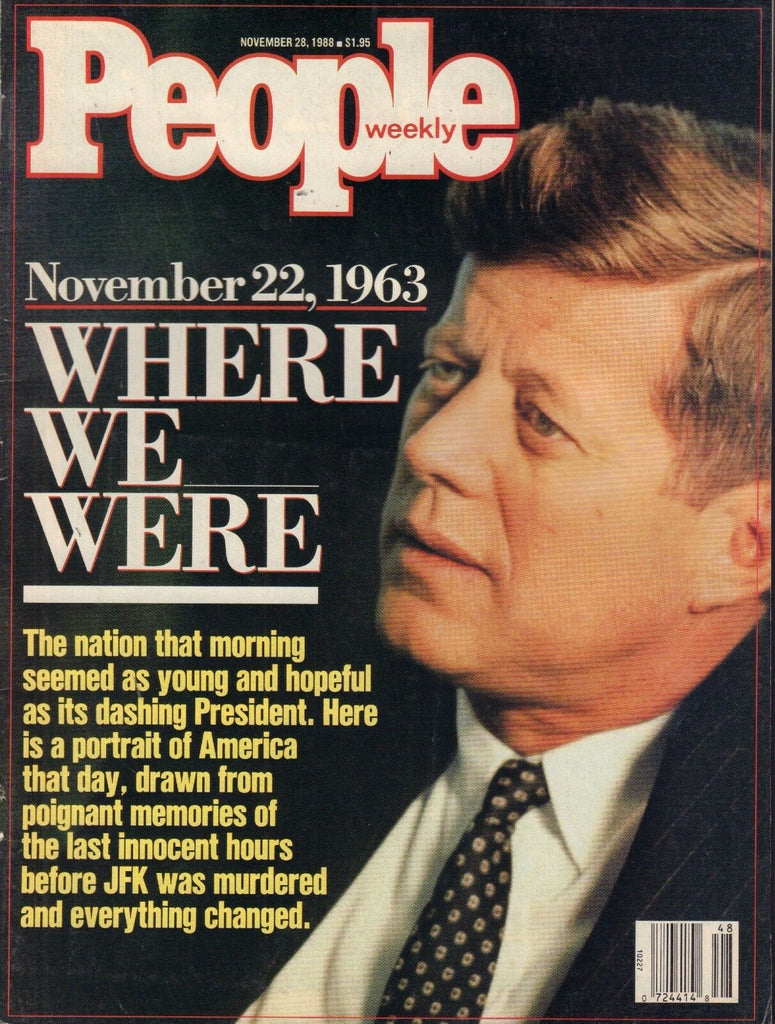 People Magazine November 28 1988 John F. Kennedy 082517nonjhe
