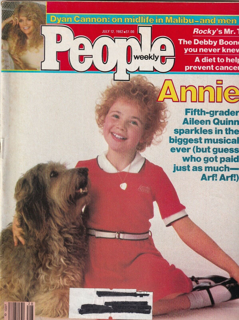 People Weekly Annie Musical Aileen Quinn July 12, 1982 070419nonr