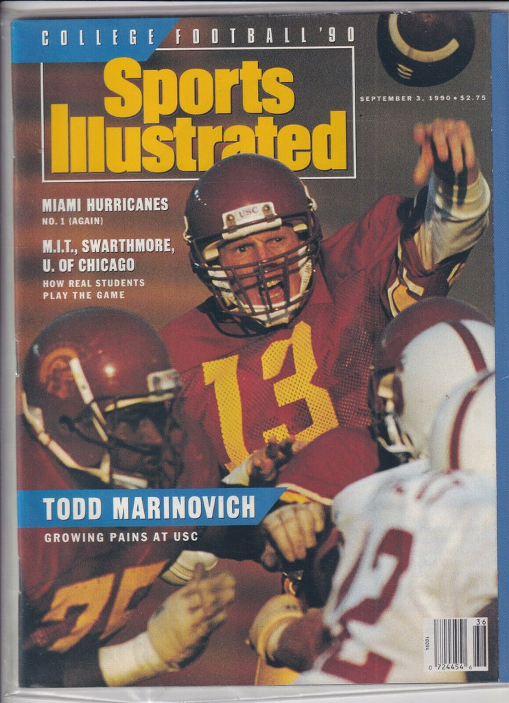 Sports Illustrated Todd Marinovich College Football September 3, 1990 091619nonr