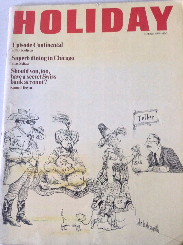 Holiday Magazine Episode Continental October 1971 081117nonrh