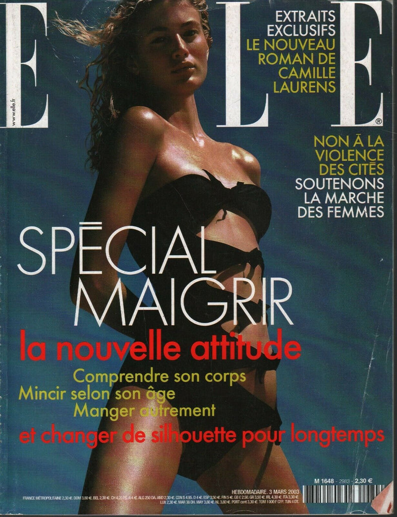 Elle French Fashion March 3 2003 Camille Laurens Philippe Stark 100620ame