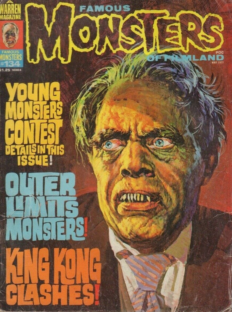 Famous Monsters of Film Land May 1977 Karloff Lugosi Forrey 011719DBE