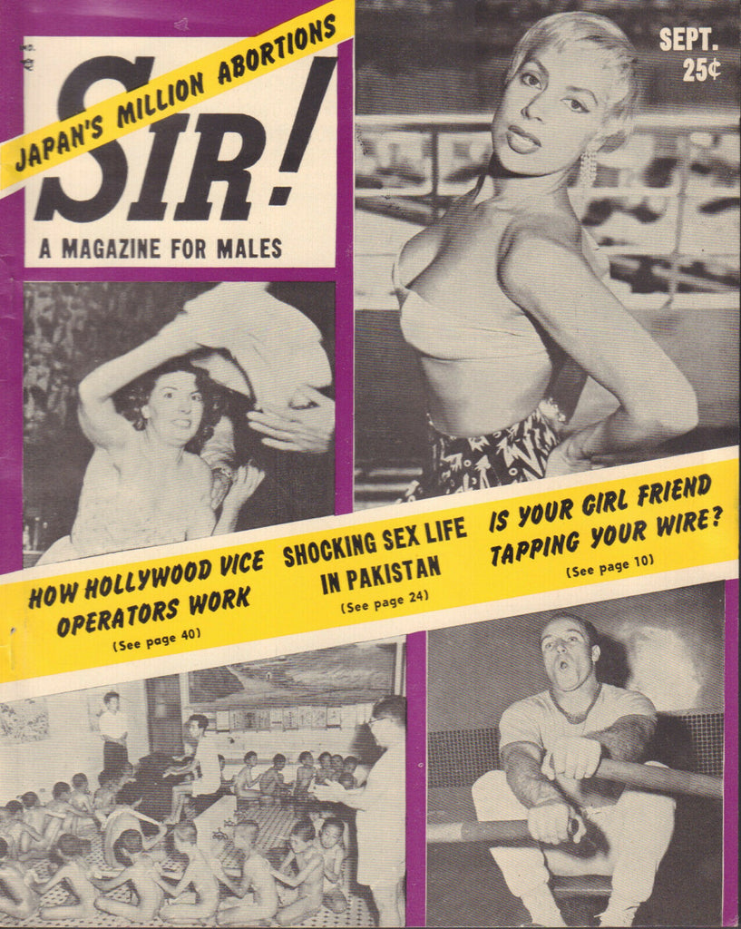 Sir! September 1955 Lou Felice Kendall Frazer Hoyt McAfee 042120DBE