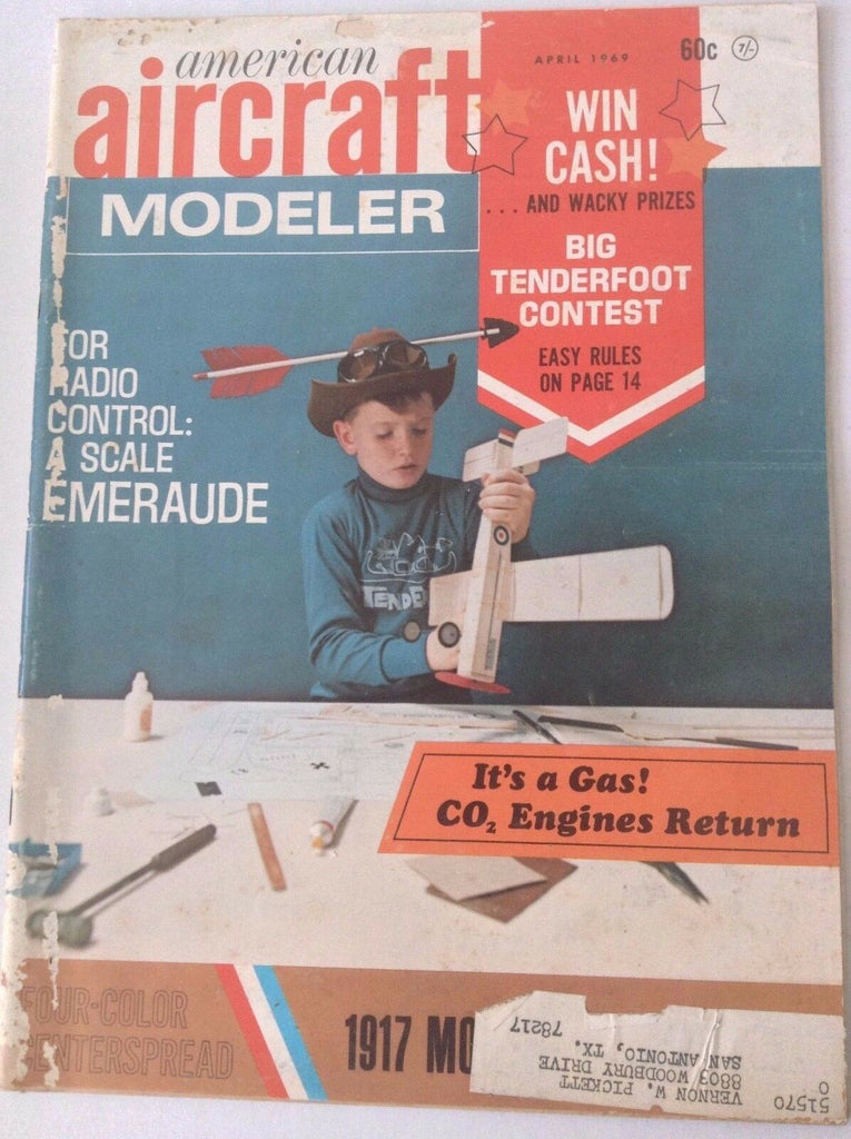 Aircraft Modeler Magazine A Scale Emeraude April 1969 041717nonrh