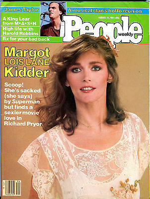 People Magazine August 24 1981 Margot Kidder Lois Lane EX 081716jhe