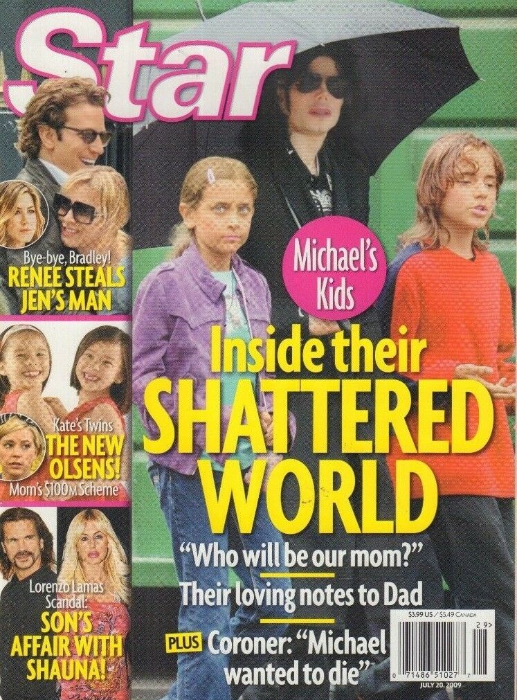Star Magazine Michael Jackson Inside Their World July 20, 2009 032018nonr