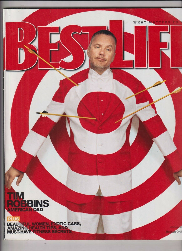 Best Life Mag Tim Robbins American Dad July/August 2005 032920nonrh
