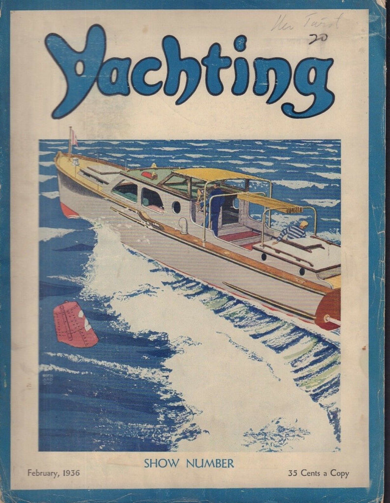 Yachting Magazine Roamer & Wanderer February 1936 032218nonr