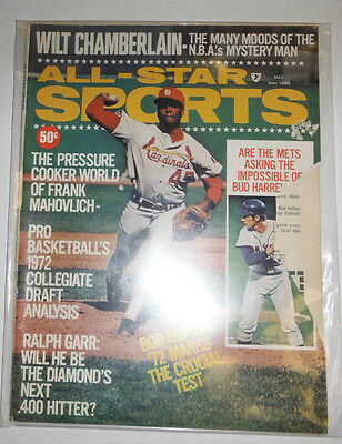 All-Star Sports Magazine Frank Mahovlich & Bob Gibson May 1972 091914r