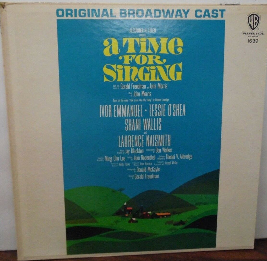 Orig Boradway Case a time for Singing vinyl H1639 042918LLE