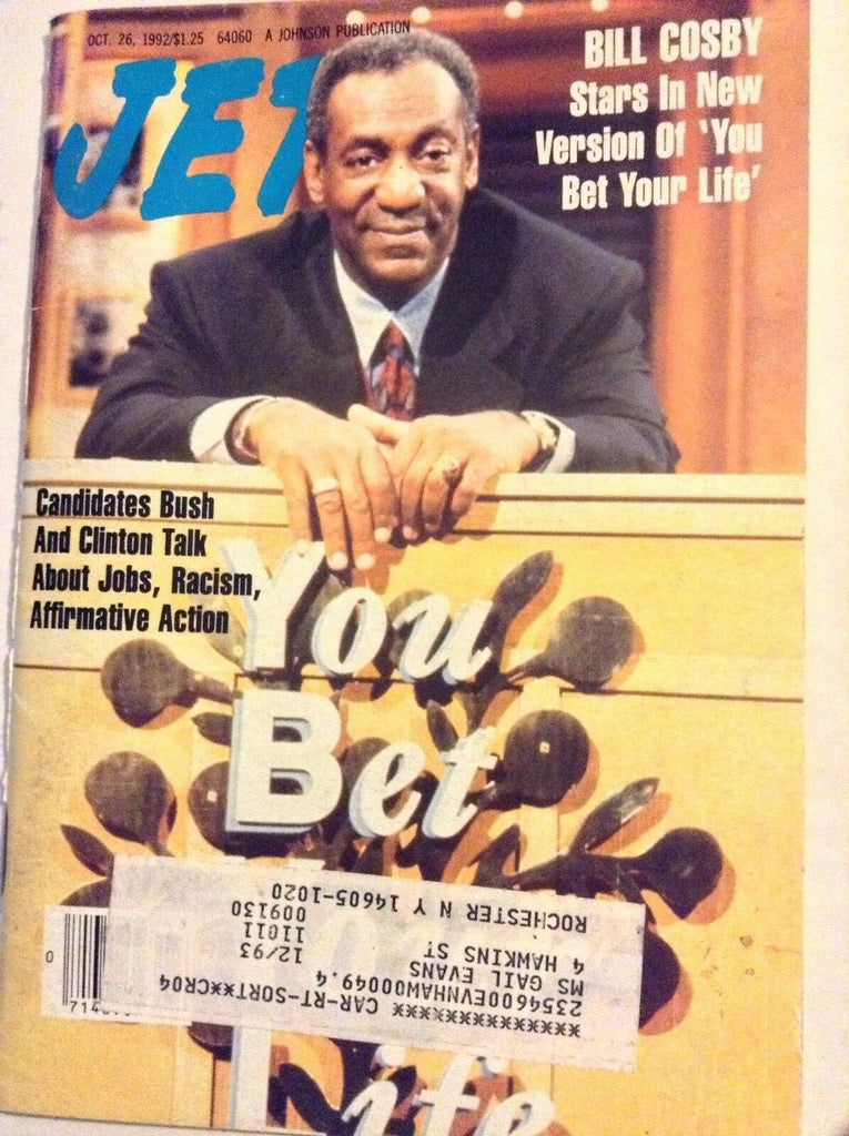 Jet Magazine Bill Cosby You Bet Your Life October 26, 1992 090417nonrh