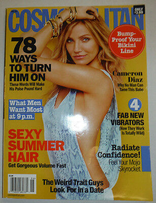 Cosmopolitan Magazine Cameron Diaz & Summer Hair June 2011 NO ML 030715R