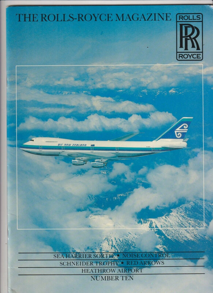 Rolls Royce Magazine Sea Harrier Sortie No.10 November 1981 112219nonr