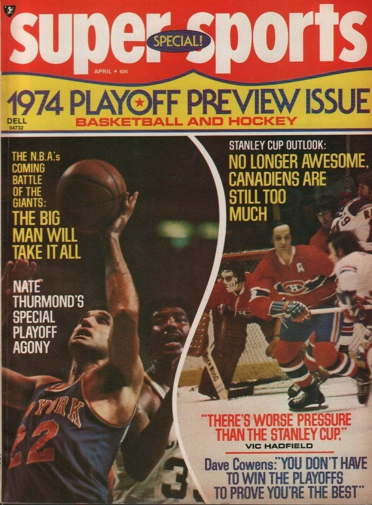 Super Sports Special April 1974 Playoff Preview Issue Dave Cowens 052019DBE